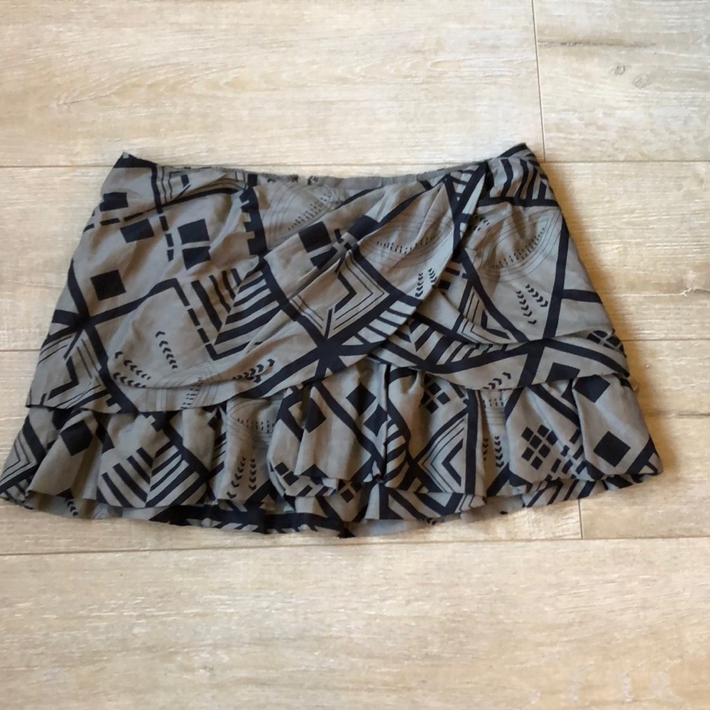 Forever 21 Layered Ruffled Mini Skirt